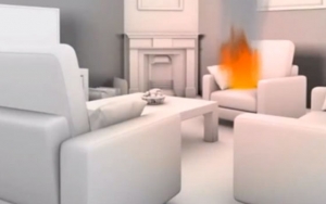 fire sprinkler animation
