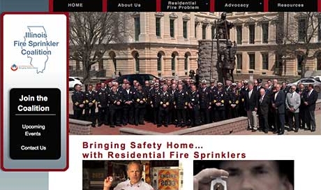 Illinois Fire Sprinkler Coalition Website